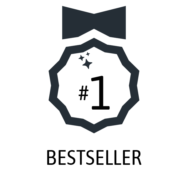 ikona bestseller - stužka s číslem #1 uvnitř