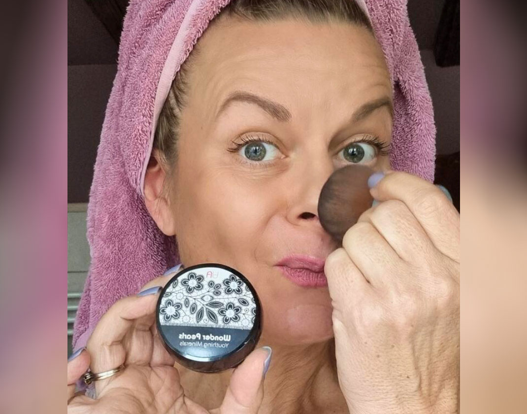 Petra a minerální pudr