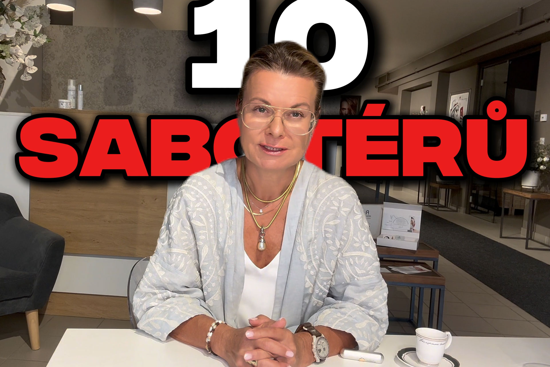 náhled webináře o 10 sabotérech pleti