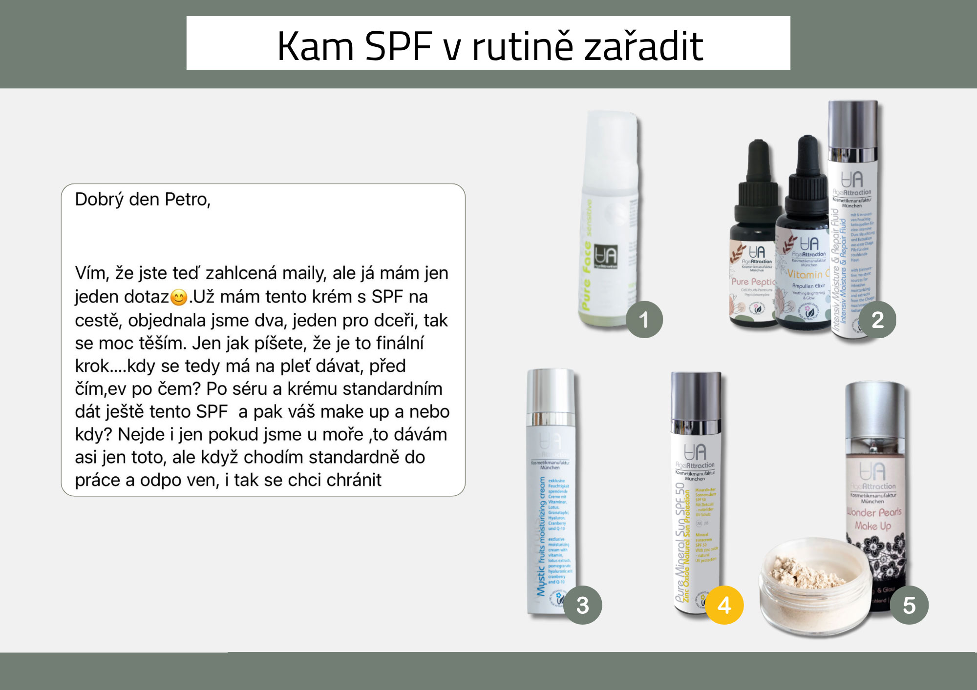 Kam SPF zařadit