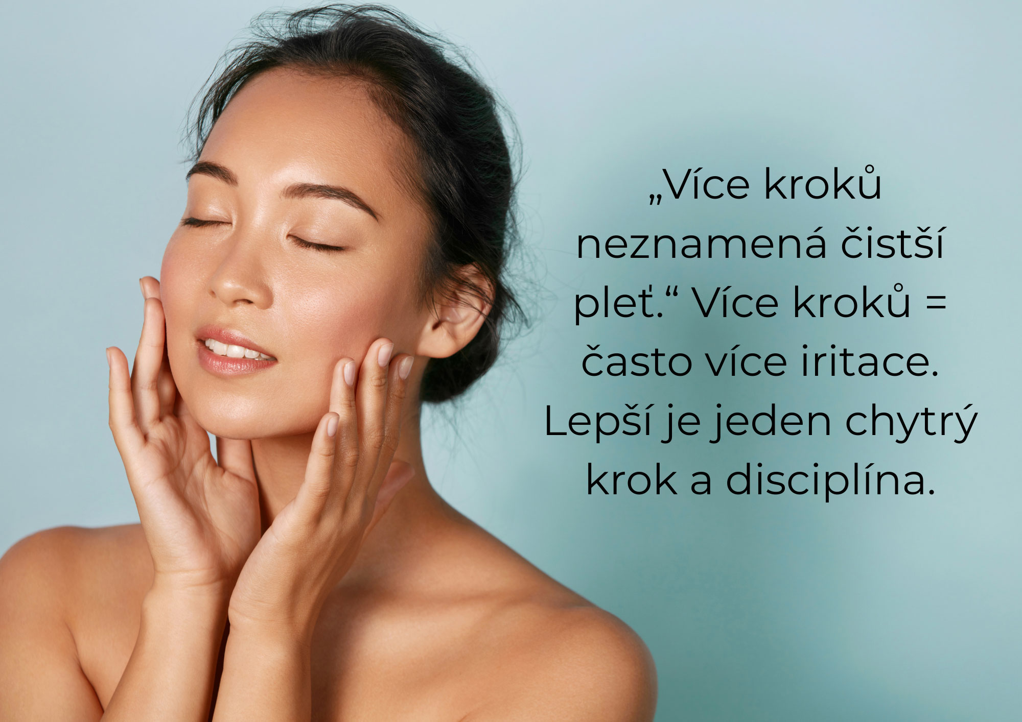 Varovne signaly pri cisteni pleti