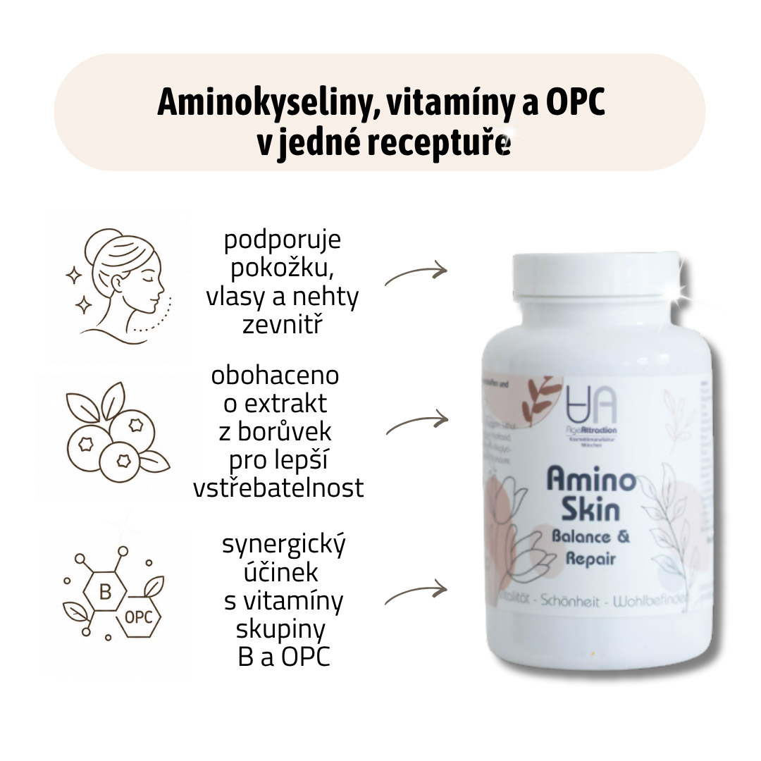 Amino Skin Balance & Repair 120ks á 617mg - Image 2