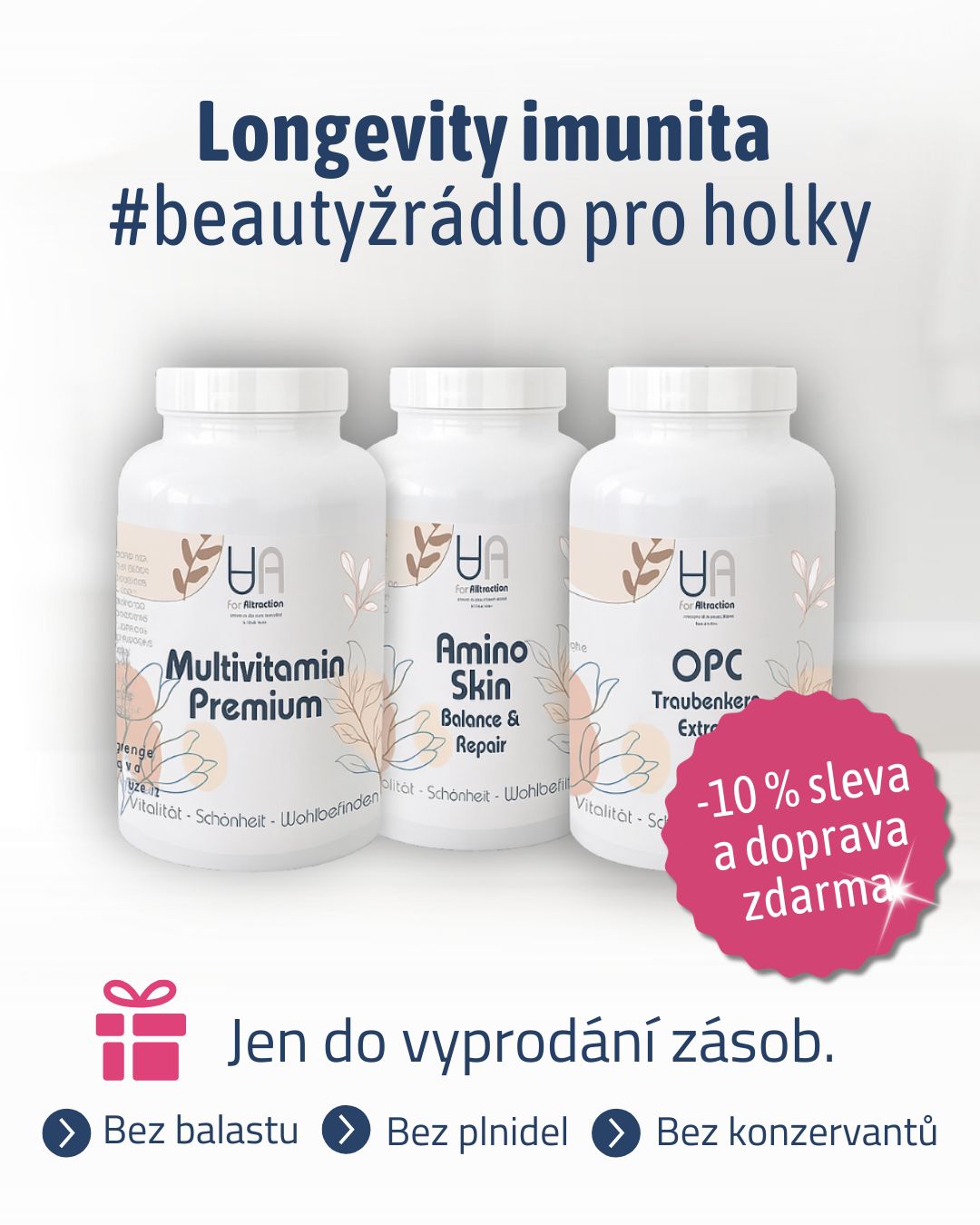 Longevity Imunita – Beauty žrádlo pro holky - Petra Součková E-shop