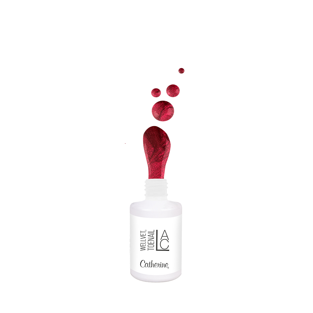 Lac Toenail Nr. 703 8ml, glamour red - Catherine